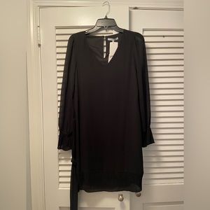 Naked Zebra Black Shift Dress- NWT -small